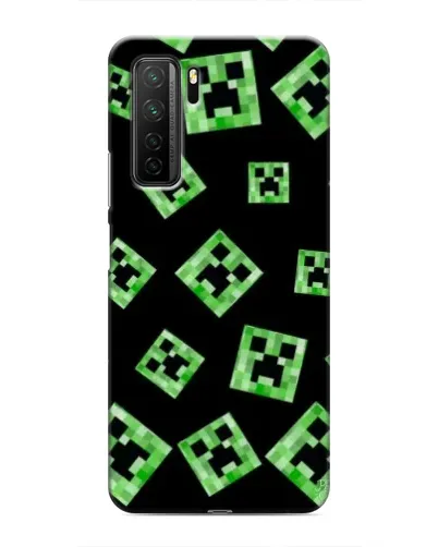 Чохол для Honor 30s з картинкою «Паттерн з кріперами» Чохол для Honor 30s з картинкою «Паттерн з кріперами»
