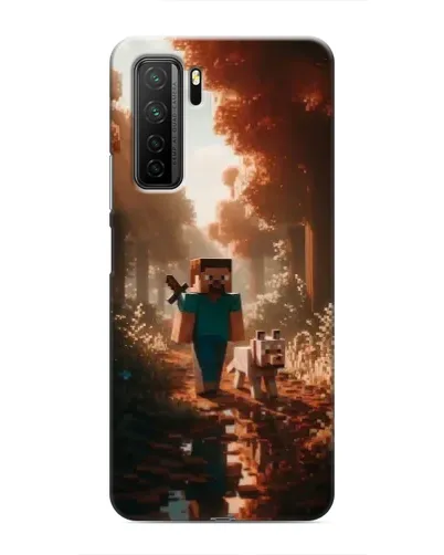 Чохол для Honor 30s з картинкою «Стів у лісі» Чохол для Honor 30s з картинкою «Стів у лісі»