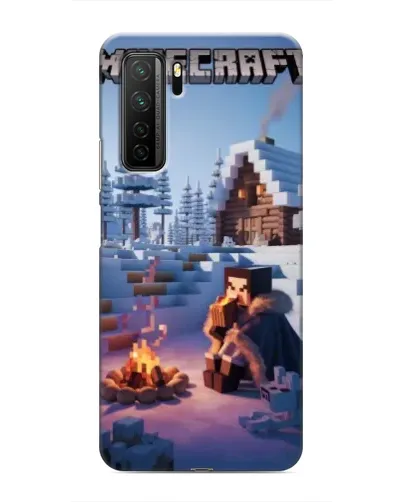 Чохол для Honor 30s з картинкою «Зимовий Minecraft» Чохол для Honor 30s з картинкою «Зимовий Minecraft»