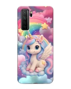 Чехол для Honor 30s с картинкой «Маленький единорог» Чехол для Honor 30s с картинкой «Маленький единорог»