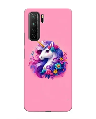 Чехол для Honor 30s с картинкой «Сказочный единорог»