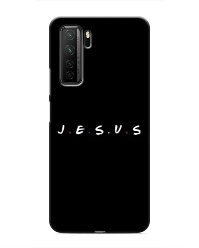 Чехол для Honor 30s с картинкой «Точки веры J.E.S.U.S.»