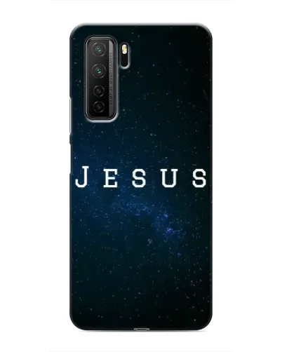 Чехол для Honor 30s с картинкой «Звездное небо Jesus»