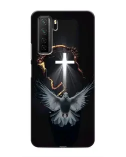 Чехол для Honor 30s с картинкой «Голубь и Свет»