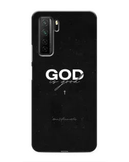 Чехол для Honor 30s с картинкой «GOD — Бог над всем»