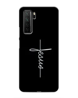 Чехол для Honor 30s с картинкой «Тонкая линия веры»