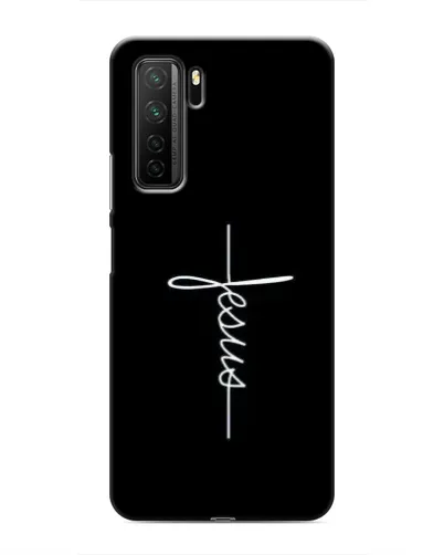 Чехол для Honor 30s с картинкой «Тонкая линия веры»