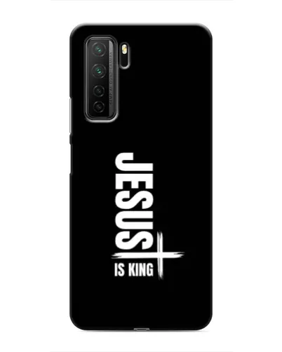 Чехол для Honor 30s с картинкой «Вертикаль веры Jesus»