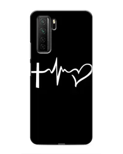 Чехол для Honor 30s с картинкой «Пульс веры»