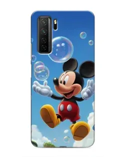 Чехол для Honor 30s с картинкой «Mickey и мыльные пузыри» Чехол для Honor 30s с картинкой «Mickey и мыльные пузыри»
