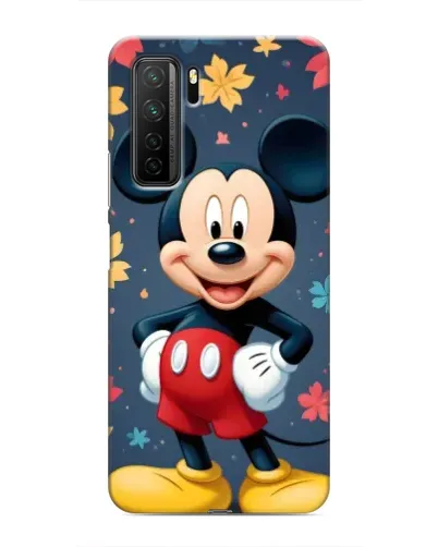 Чехол для Honor 30s с картинкой «Осенний Mickey Mouse»