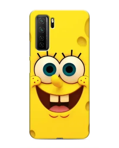 Чехол для Honor 30s с картинкой «Губка Боб улыбка»