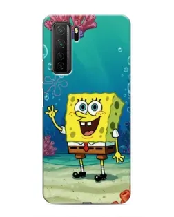 Чехол для Honor 30s с картинкой «Подводный привет»