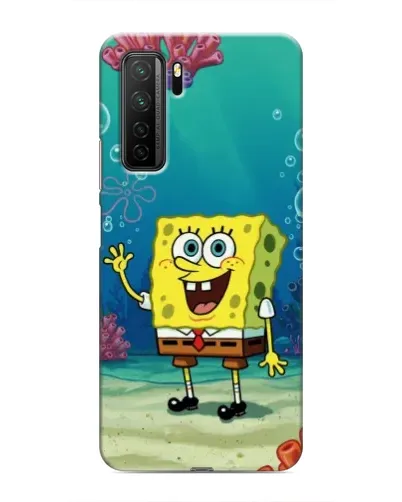 Чехол для Honor 30s с картинкой «Подводный привет»