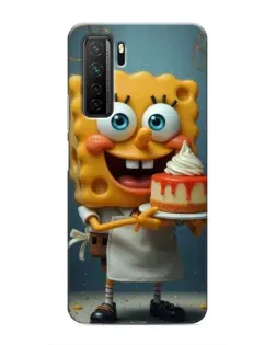 Чехол для Honor 30s с картинкой «Повар Спанч Боб»