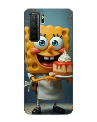 Чехол для Honor 30s с картинкой «Повар Спанч Боб»