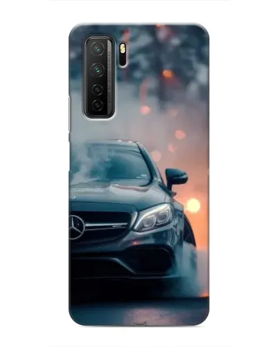 Чохол для Honor 30s з картинкою «Mercedes — нічне місто»
