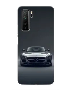 Чохол для Honor 30s з картинкою «Mercedes на чорному»