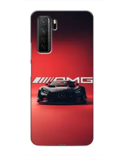 Чохол для Honor 30s з картинкою «Mercedes AMG — червона лінія»