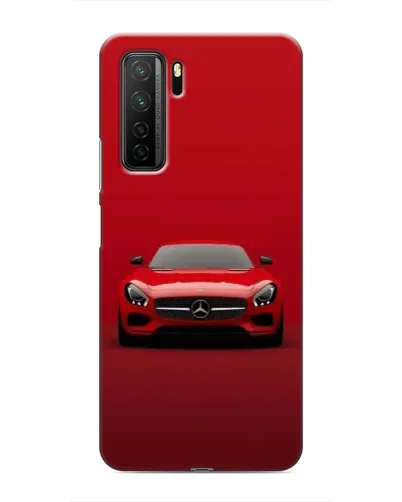 Чохол для Honor 30s з картинкою «Червоний Mercedes AMG»