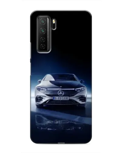 Чохол для Honor 30s з картинкою «Нічний Mercedes EQ»