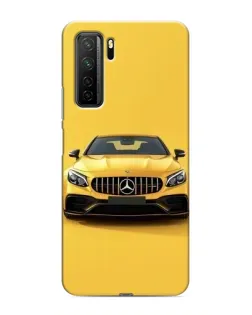 Чохол для Honor 30s з картинкою «Жовтий Mercedes GT»