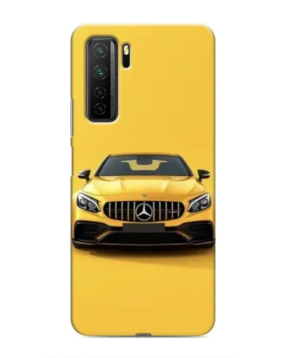 Чохол для Honor 30s з картинкою «Жовтий Mercedes GT»