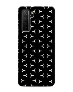 Чехол для Honor 30s с картинкой «Mercedes паттерн звезд»