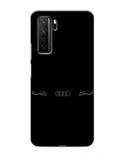 Чохол для Honor 30s з картинкою «Audi — світловий підпис» Чохол для Honor 30s з картинкою «Audi — світловий підпис»