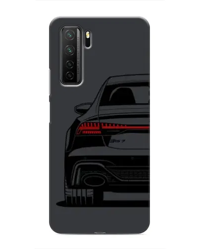 Чехол для Honor 30s с картинкой «Задняя часть Audi — арт»