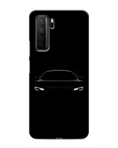 Чехол для Honor 30s с картинкой «Взгляд Audi в темноте»