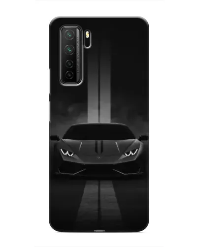Чехол для Honor 30s с картинкой «Lamborghini симметрия дорог»