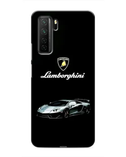 Чехол для Honor 30s с картинкой «Логотип Lamborghini классика»