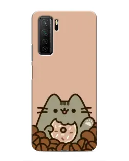 Чехол для Honor 30s с картинкой «Кофейный Пушин» Чехол для Honor 30s с картинкой «Кофейный Пушин»