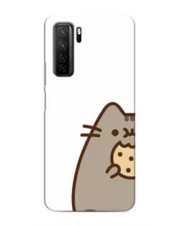 Чехол для Honor 30s с картинкой «Пушин с печеньем»
