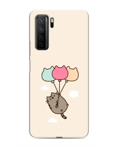 Чехол для Honor 30s с картинкой «Пушин на шариках»