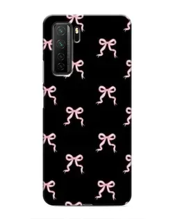 Чехол для Honor 30s с картинкой «Бант-цветок»
