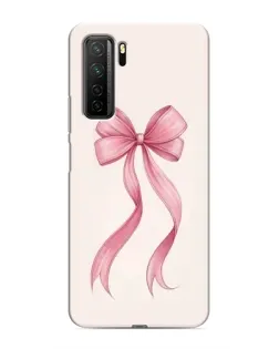 Чехол для Honor 30s с картинкой «Розовый бант»