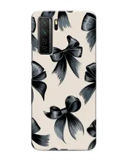 Чехол для Honor 30s с картинкой «Банты Coquette»