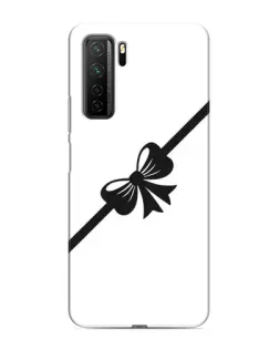 Чехол для Honor 30s с картинкой «Диагональный бант»