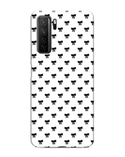 Чехол для Honor 30s с картинкой «Мини-бантики»