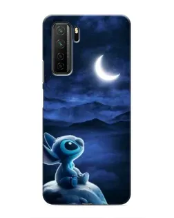 Чехол для Honor 30s с картинкой «Лунная ночь Стича»