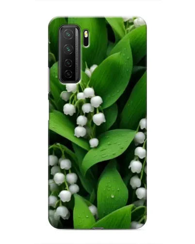 Чехол для Honor 30s с картинкой «Ландыши в зелени»