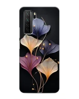 Чехол для Honor 30s с картинкой «Лиловые цветы грации»