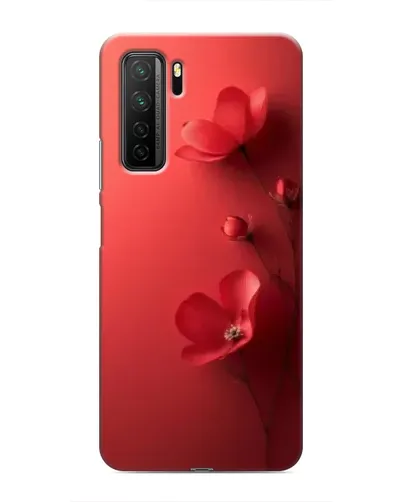 Чехол для Honor 30s с картинкой «Маковые соцветия»