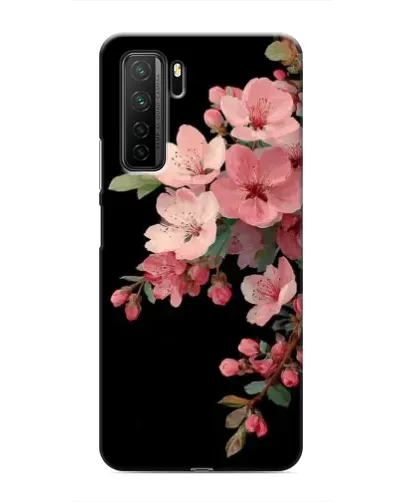 Чехол для Honor 30s с картинкой «Розовая ветка сакуры»