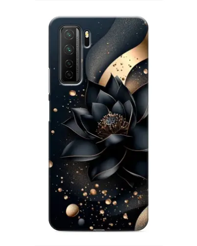 Чехол для Honor 30s с картинкой «Черный лотос»