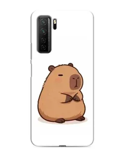 Чехол для Honor 30s с картинкой «Толстенькая капибара»