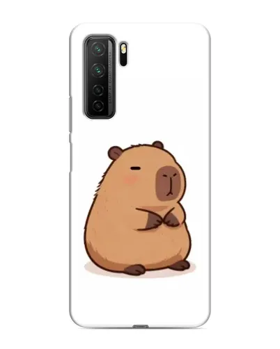 Чехол для Honor 30s с картинкой «Толстенькая капибара»
