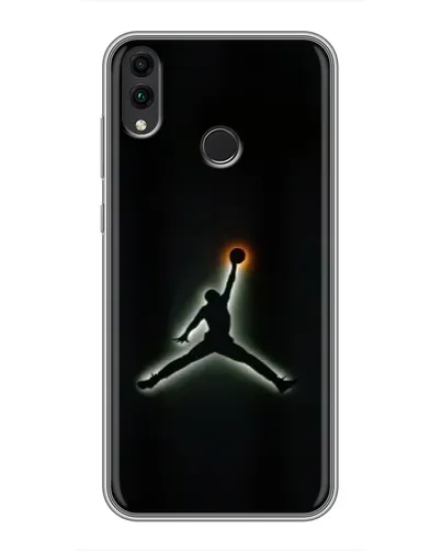 Чохол для Huawei Honor 8C з картинкою «Jordan Gradient Logo»